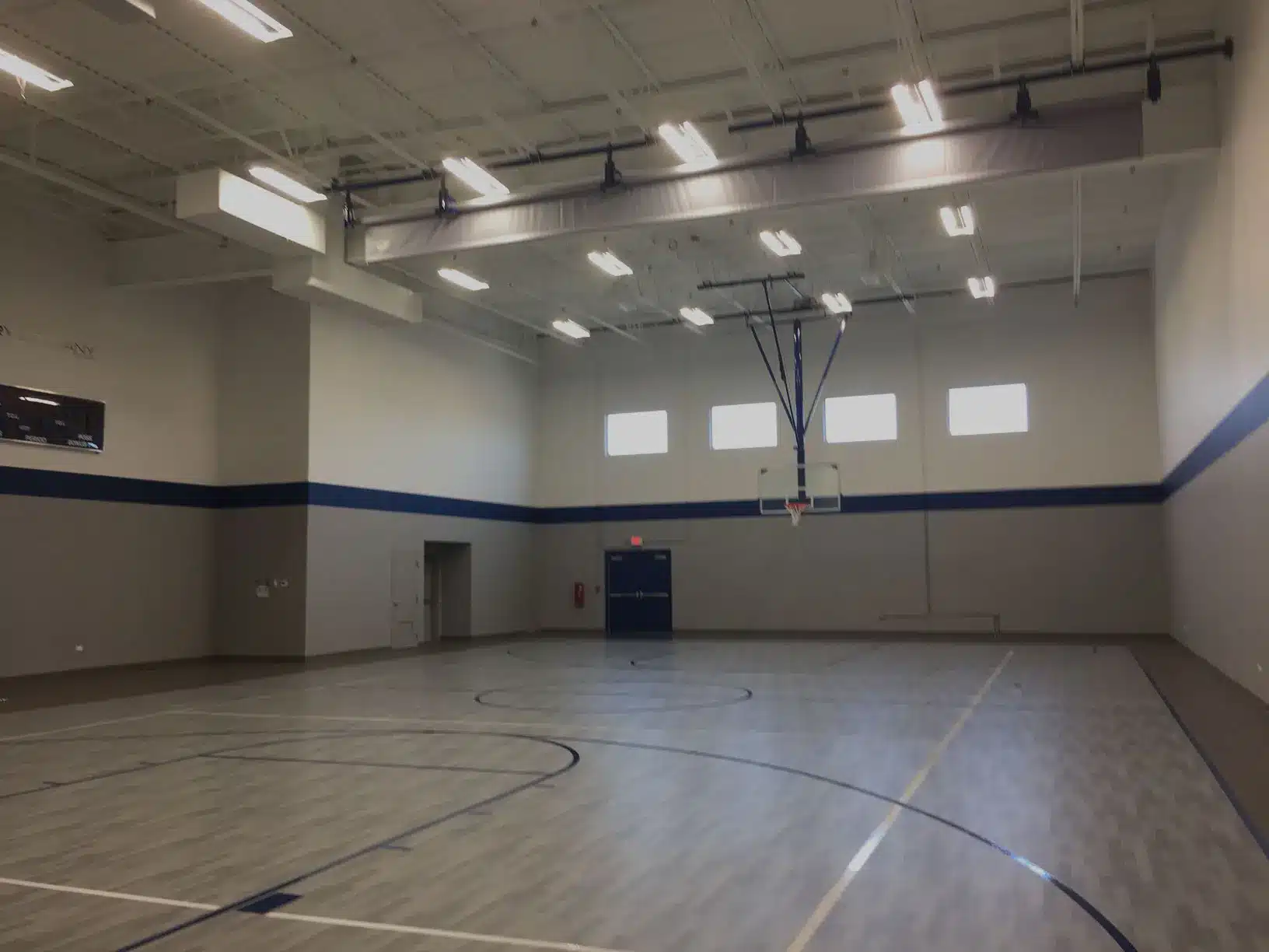 Cary-Gym1 Warehouse Lighting